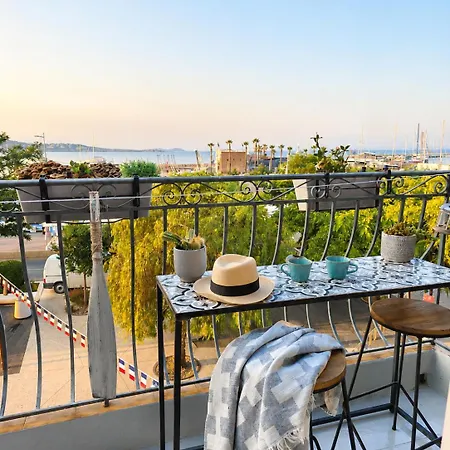 L'heure Bleue Vue Mer, Et Port A Pied Apartamento Bandol